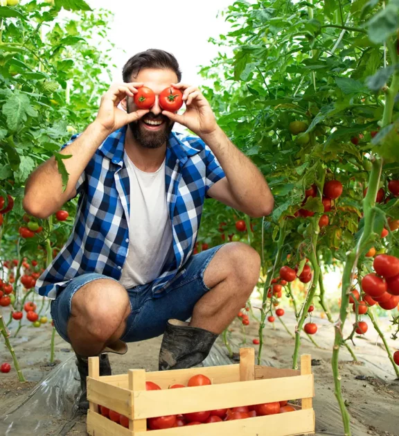 We grow fresh, organic produce using clean methods that protect nature, healthy food.